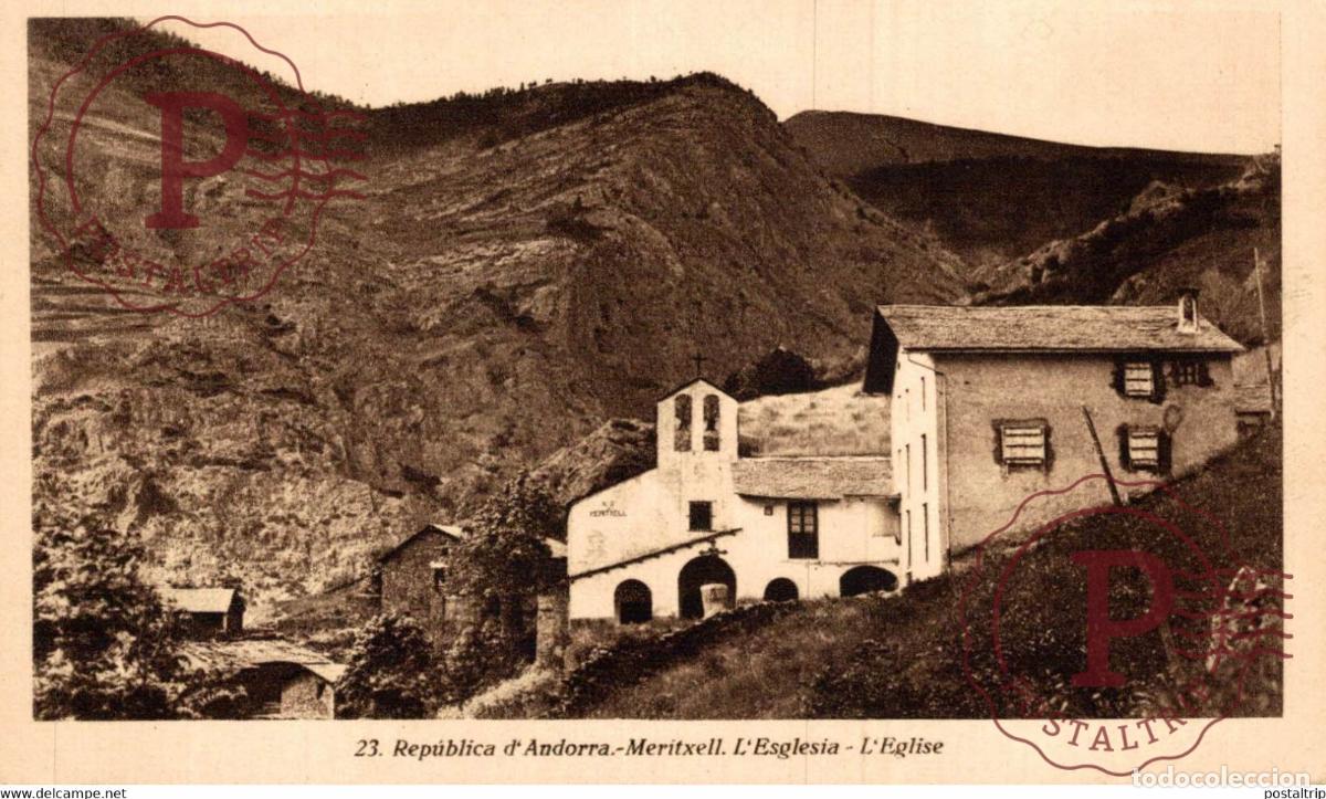 Postales: Rep&uacute;blica dAndorra Meritxell LEglise Andorra