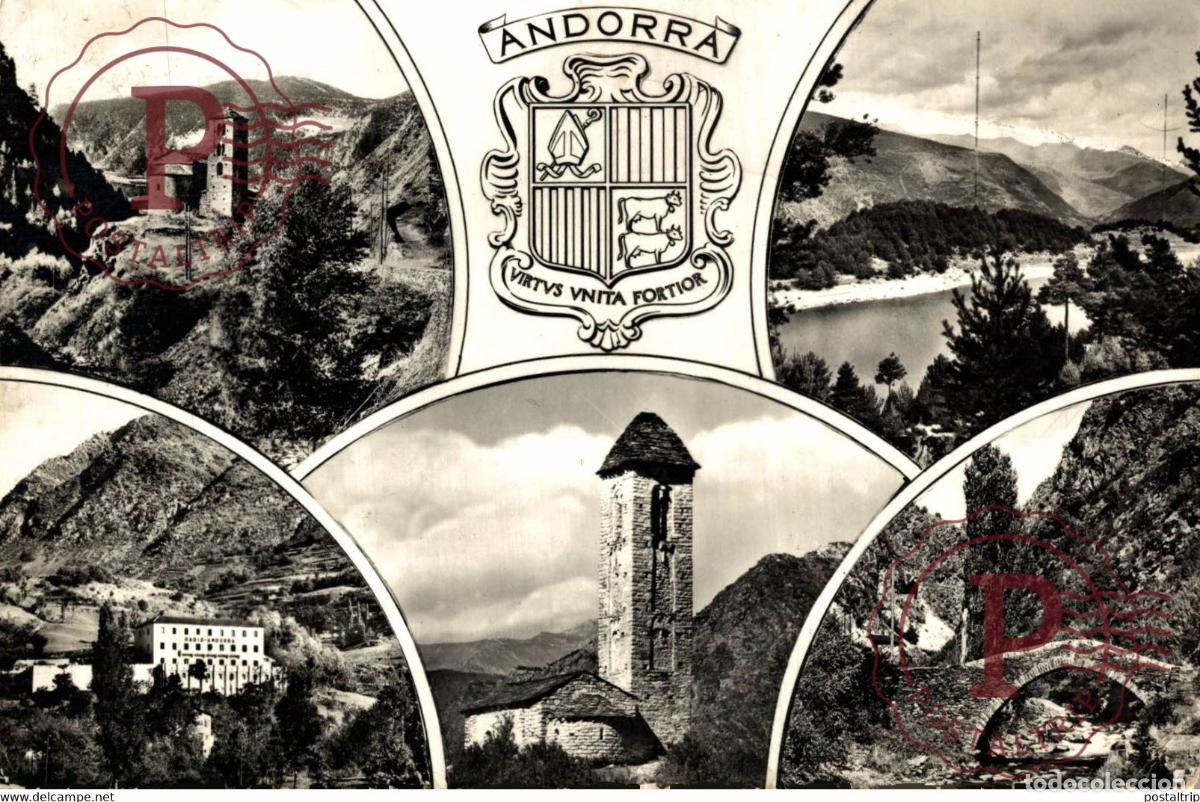 Postales: Valls DAndorra Les Sites Typiques que lon d&eacute;couvre en parcourant lAndorre Andorra