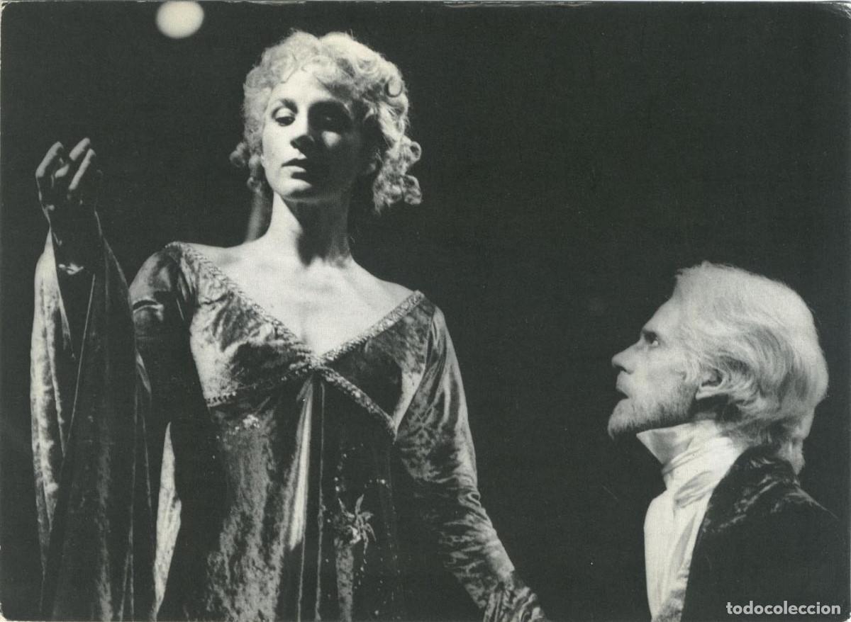 Postales: Penny Downie & Jeremy Irons in The Winter's Tale (1986)_RSC; 07-221. Photo Ivan Kyncl