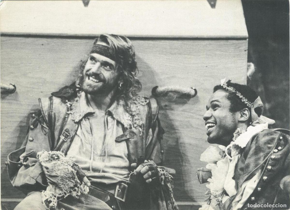 Postales: Jeremy Irons (Willmore) & Hugh Quarshie in The Rover (1986)_RSC; 07-240. Photo Donald Cooper