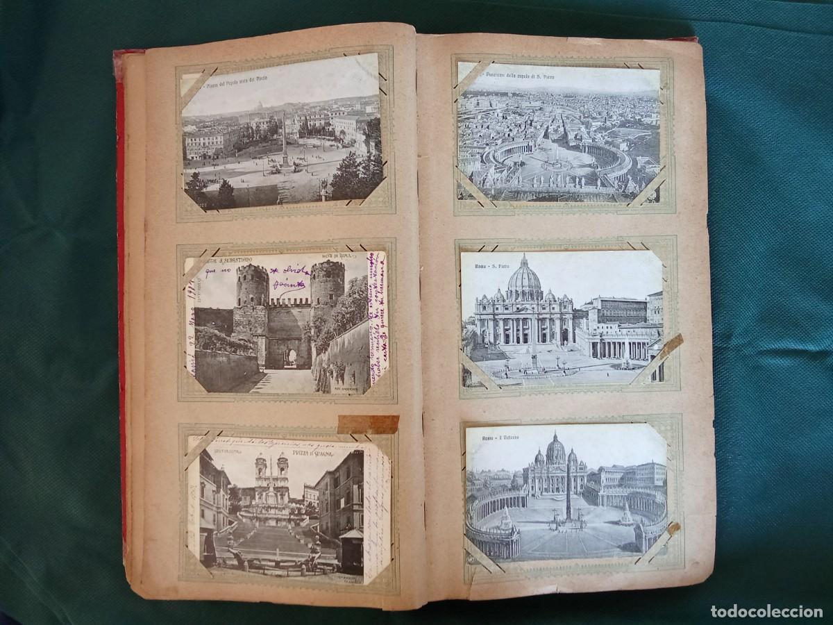 Postales: Antiguo &aacute;lbum de postales de Roma. Sant Feliu de Guixols