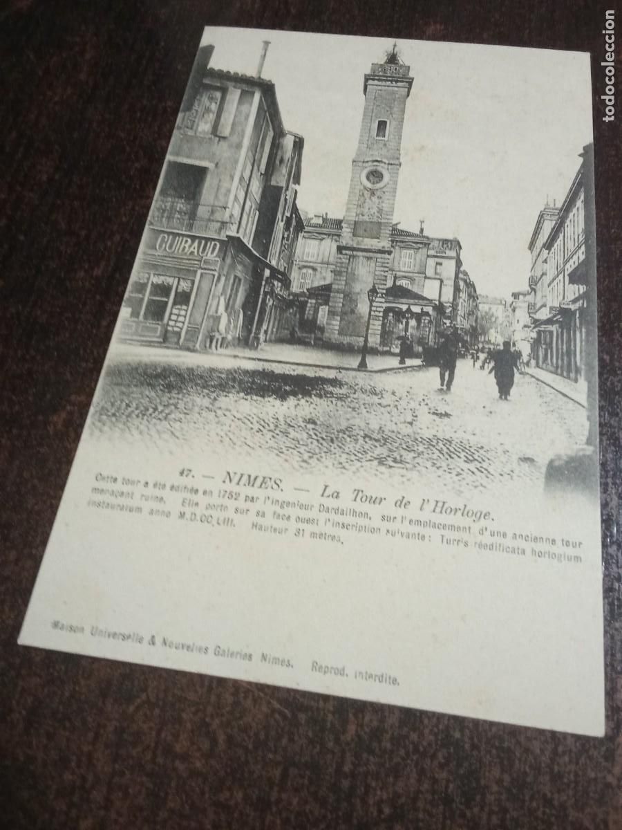 Postales: Nimes.La Tour de l ' Horloge.