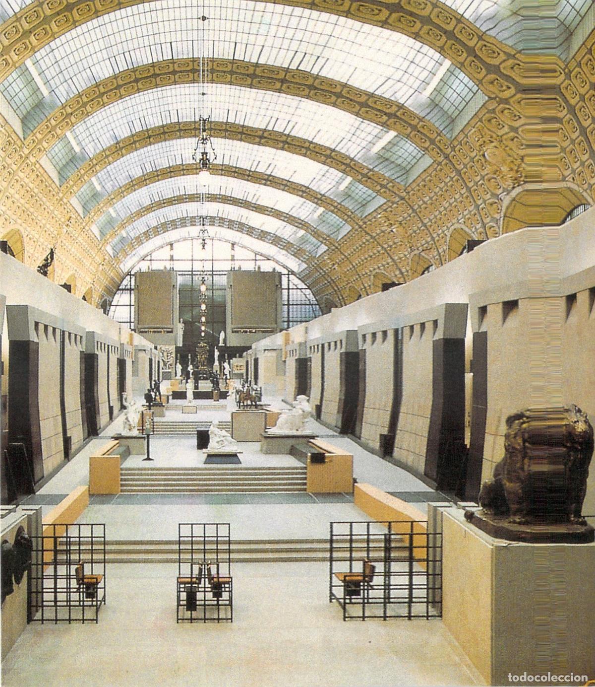 Postales: Postal de la Nave Central del Museo de Orsay, Par&iacute;s