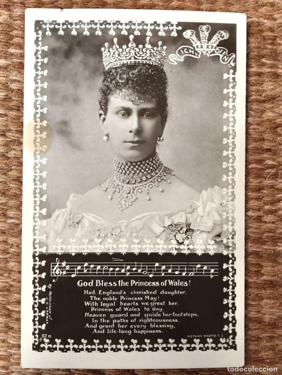 Postales: Mar&iacute;a de Teck Y SUS JOYAS - REINO UNIDO