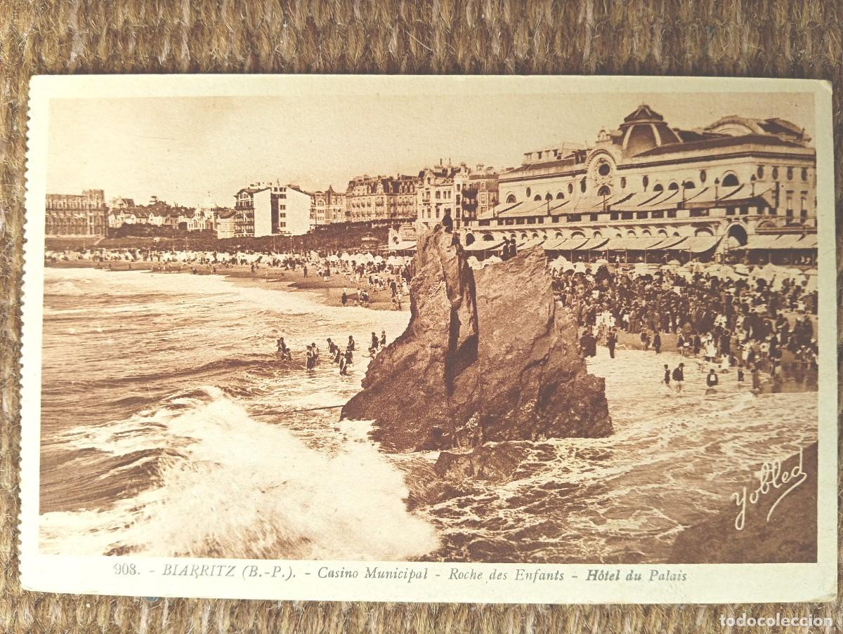 Postales: FRANCIA - BIARRITZ - CASINO MUNICIPAL