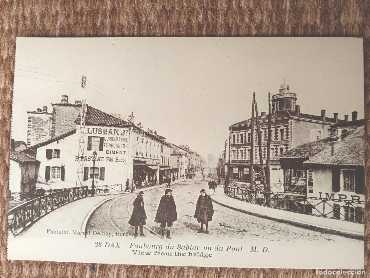 Postales: FRANCIA - DAX - VISTA DESDE EL PUENTE
