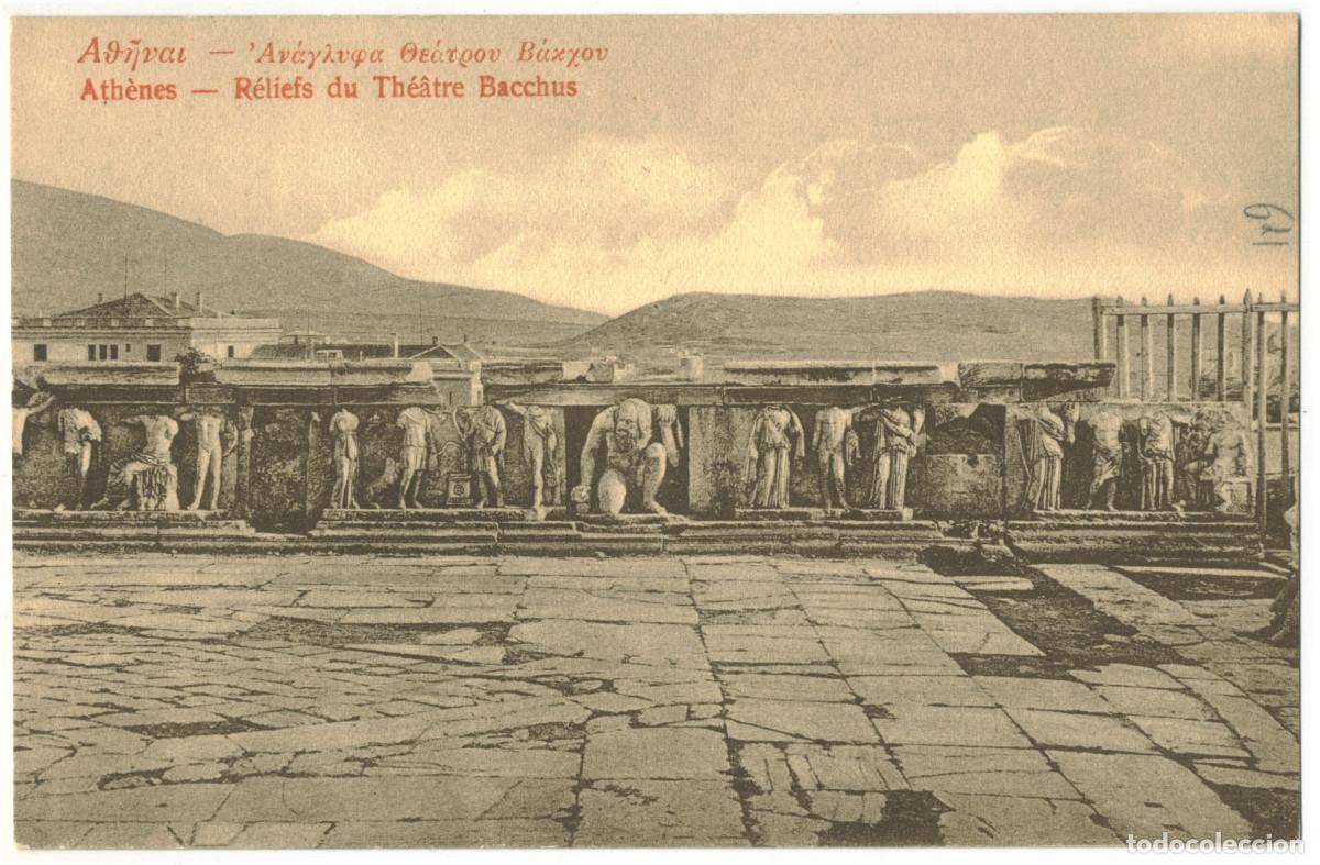 Postales: Theatron Dionysou (ATHINAI)_M. N. Mijalopoolos / Teatros Grecorromanos