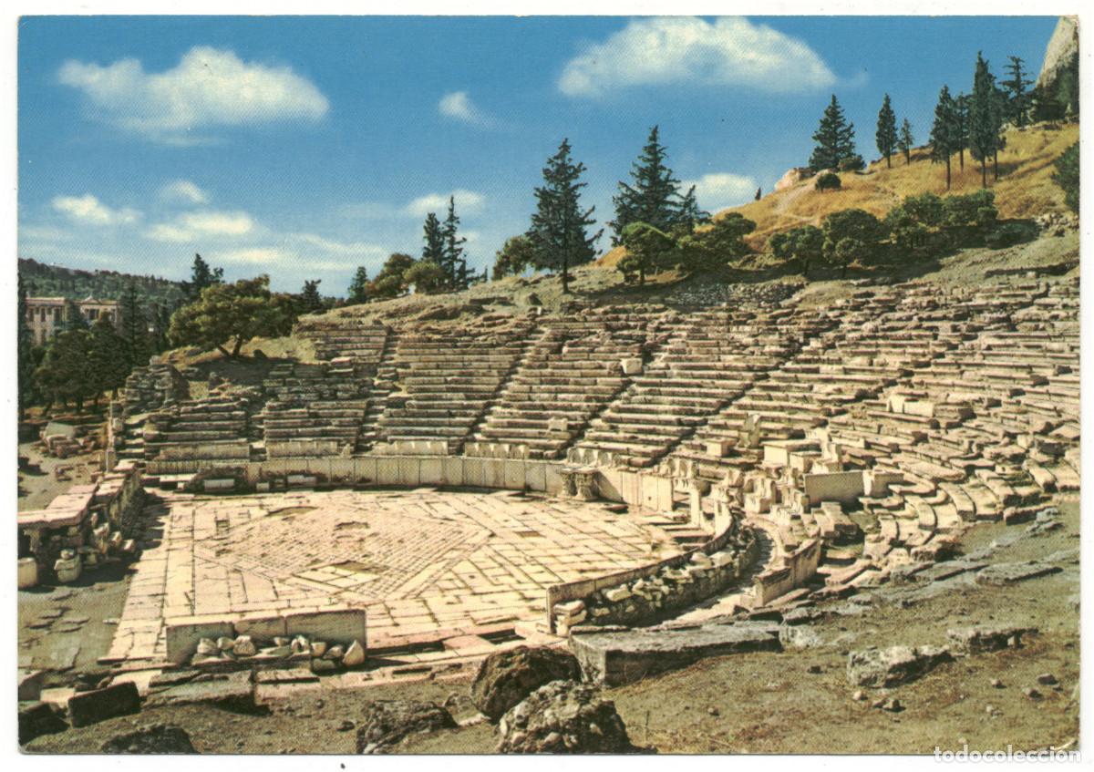 Postales: Stadion (ATHINAI)_B. Isaias & Kr&uuml;ger. 985-22 / Teatros Grecorromanos Grecia