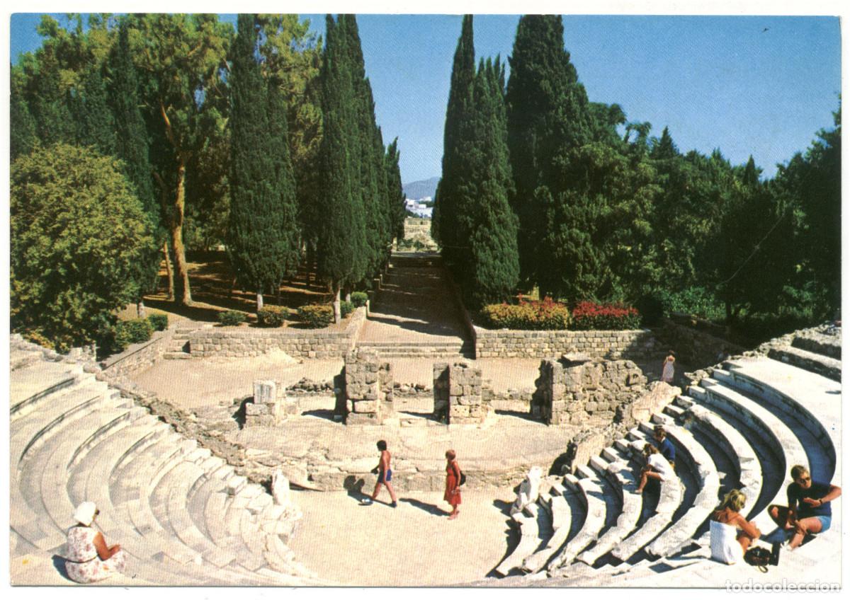 Postales: Odeion (COS Island)_Sotiris Toumbis. 815 / Teatros Grecorromanos Grecia