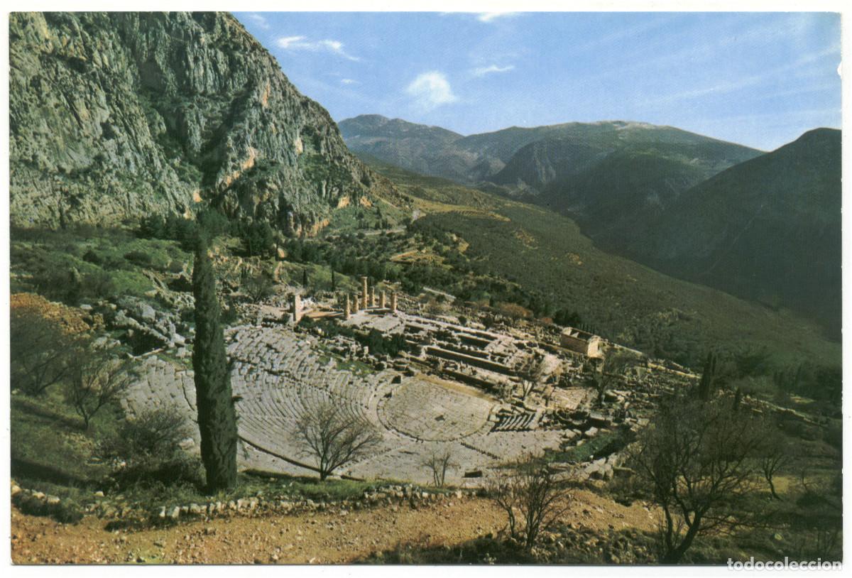 Postales: Theatron (DELPHOI)_E. Tzaferis & Hannibal. 304 / Teatros Grecorromanos Grecia