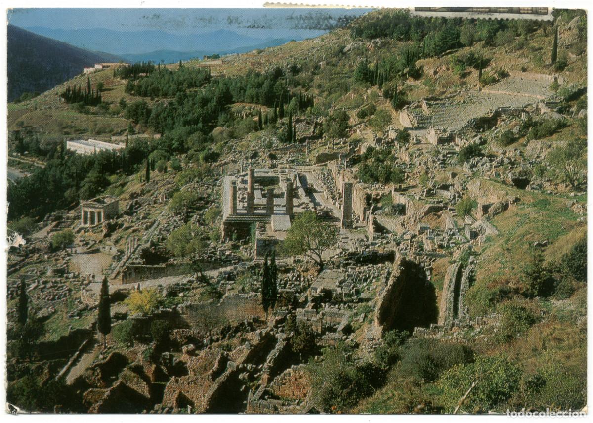 Postales: Theatron (DELPHOI)_Kanellopogloi / Teatros Grecorromanos Grecia