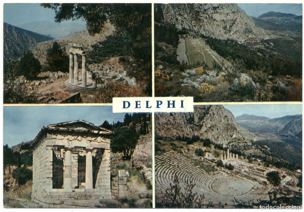 Postales: Theatron (DELPHOI)_A. Hassid / Teatros Grecorromanos Grecia