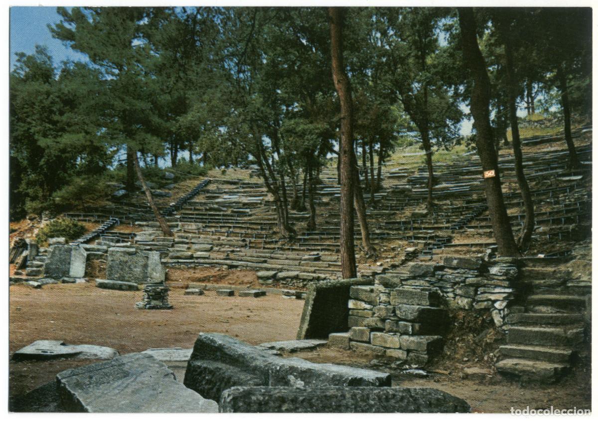 Postales: Theatron (THASOS)_Aristoteles. 17 / Teatros Grecorromanos Grecia