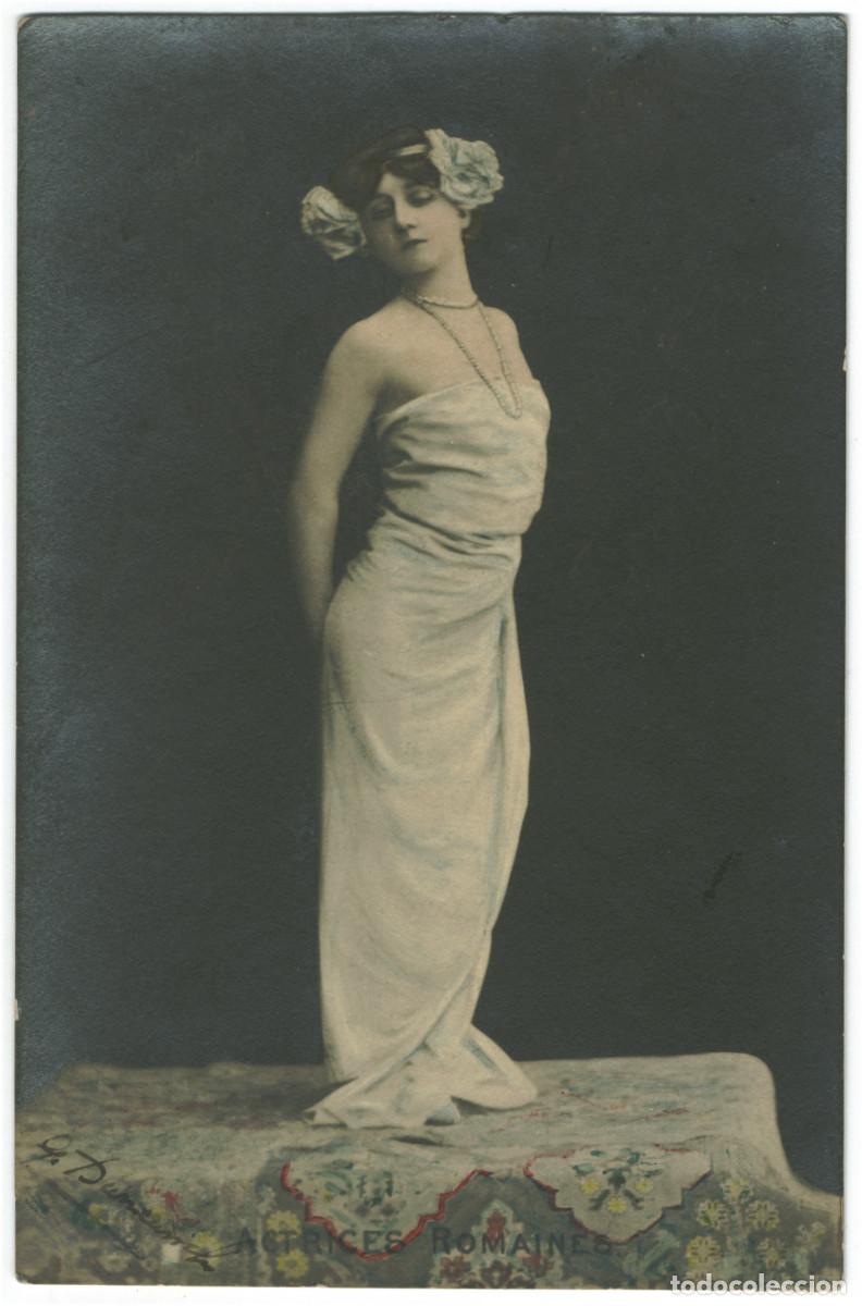 Postales: ACTRICES ROMAINES_Raphael Tuck (Continental; 4038) / Teatros Grecorromanos Grecia