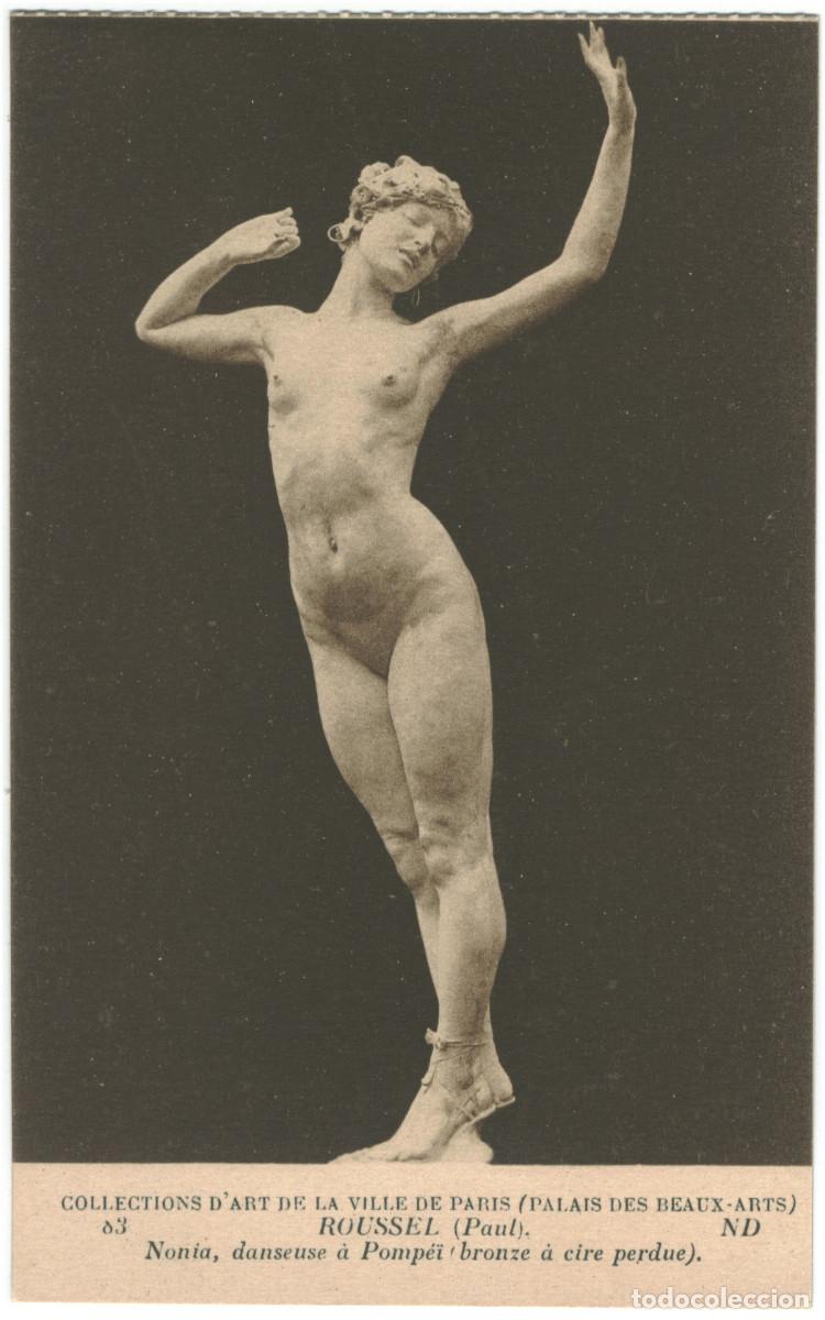 Postales: NONIA, danseuse &agrave; Pomp&eacute;&iuml;, by Paul Roussel (Palais des Beaux-Arts)_L&eacute;vy et Neurdein; 83