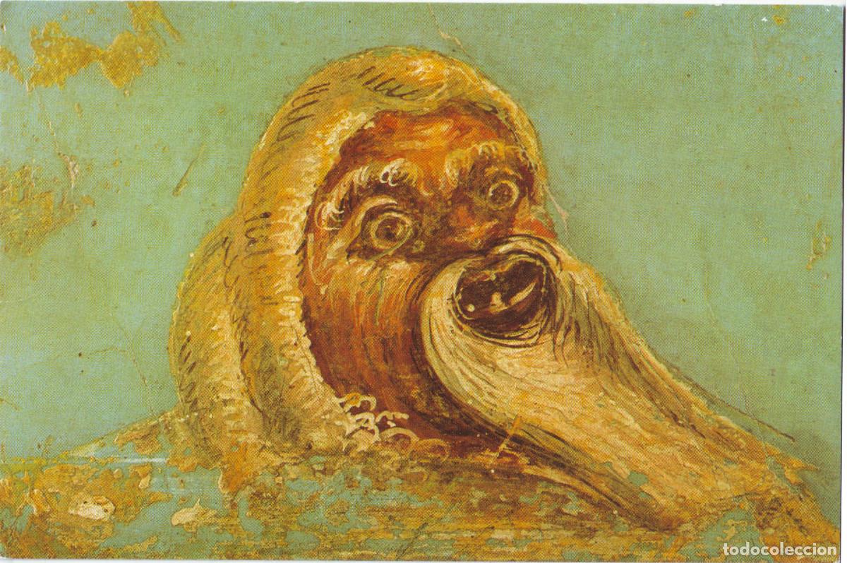 Postales: Mask of A Father in New Comedy (Naples Museum)_Pompeii AD79
