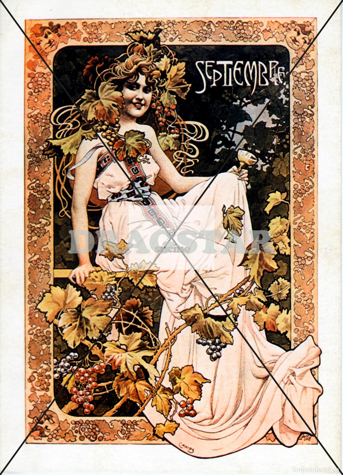 Postales: POSTAL ORIGINAL PUBLICITARIA SEPTIEMBRE