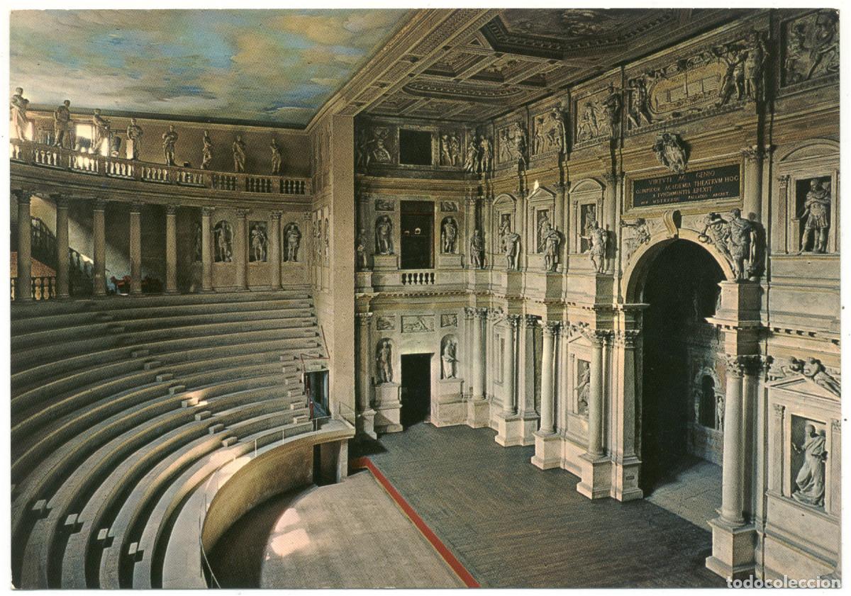 Postcards: VICENZA_Teatro Olimpico_Sage. 146-4 / Teatros antiguos Italia