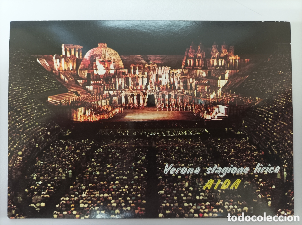 Postkarten: VERONA_Arena. Aida_Ancora; 57 / Teatros antiguos Italia