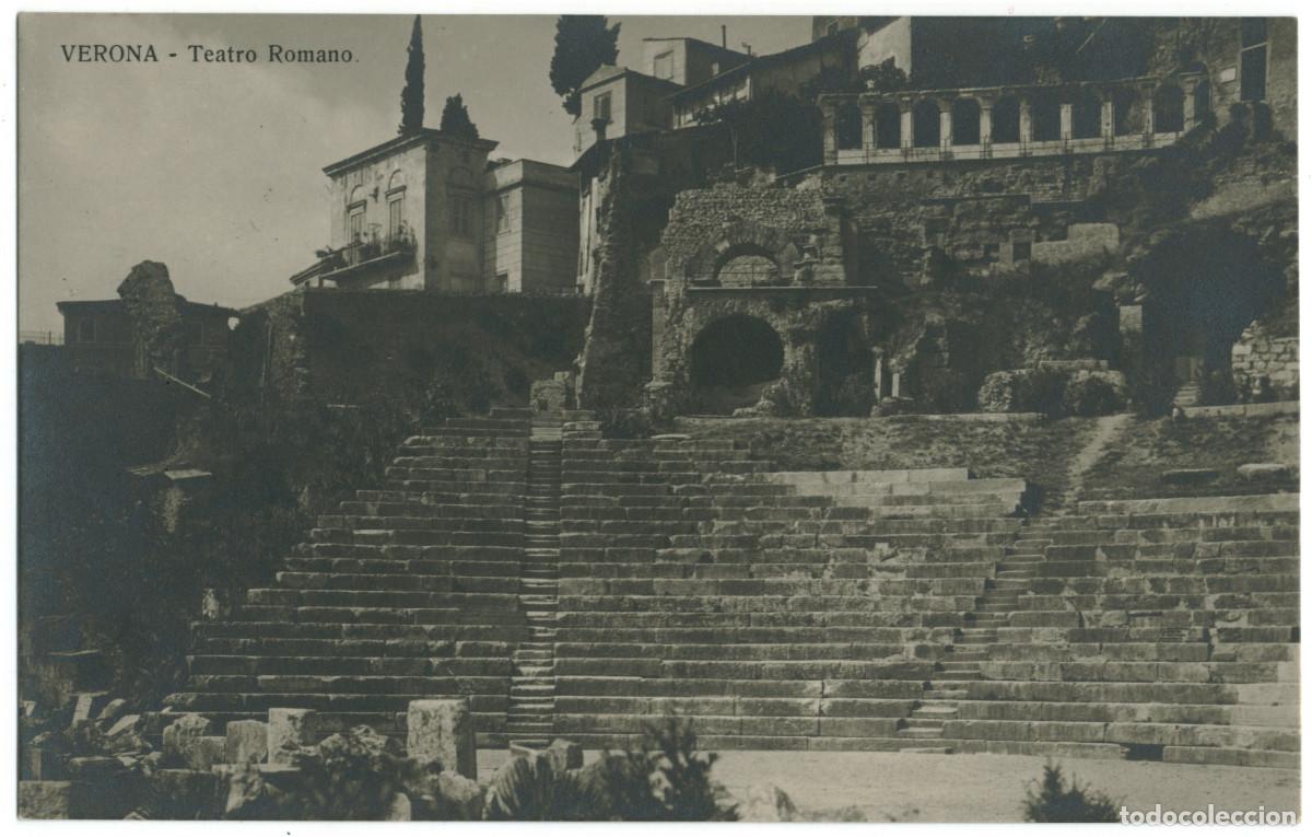 Postcards: VERONA_Teatro Romano_VTV & Fotoceler / Teatros antiguos Italia