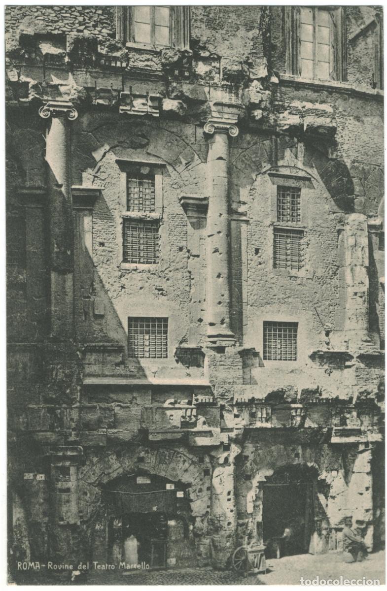 Postcards: ROMA_Teatro di Marcelo_Ernesto Richter. 208 / Teatros antiguos Italia