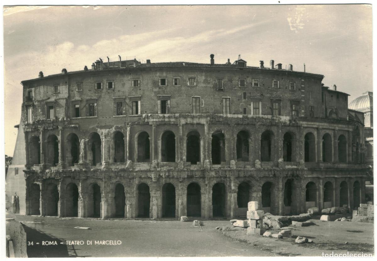 Postais: ROMA_Teatro di Marcelo_R. Richter. 34 / Teatros antiguos Italia