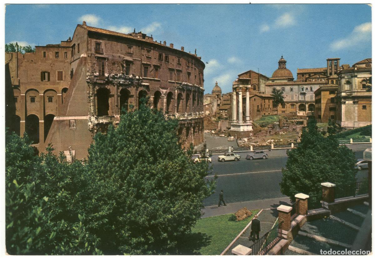 Postcards: ROMA_Teatro di Marcelo_Verdesi. 560 / Teatros antiguos Italia