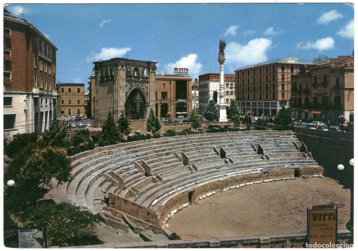 Postales: LECCE_Anfiteatro Romano_D.V.B. 14 / Teatros antiguos Italia