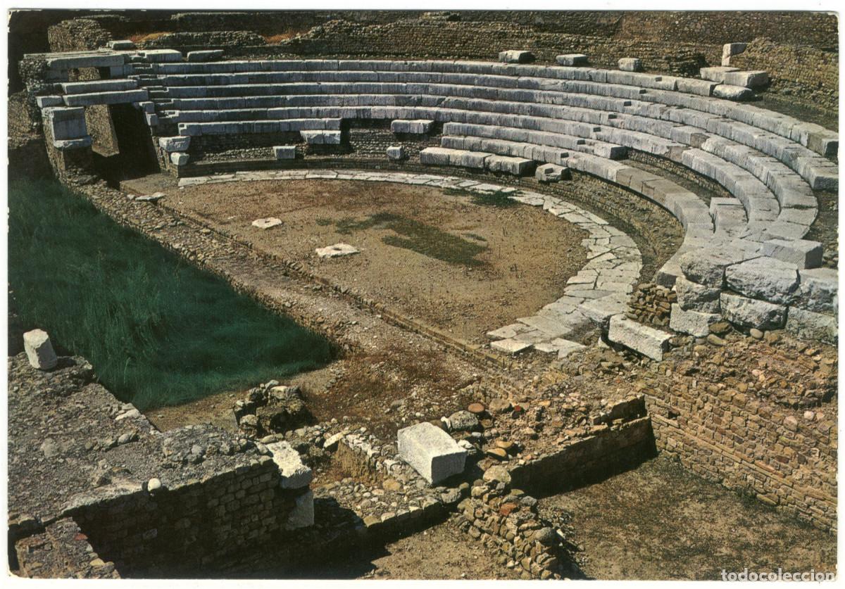 Postales: VENTIMIGLIA_Teatro romano_Rivier Vision. X 242 / Teatros antiguos Italia