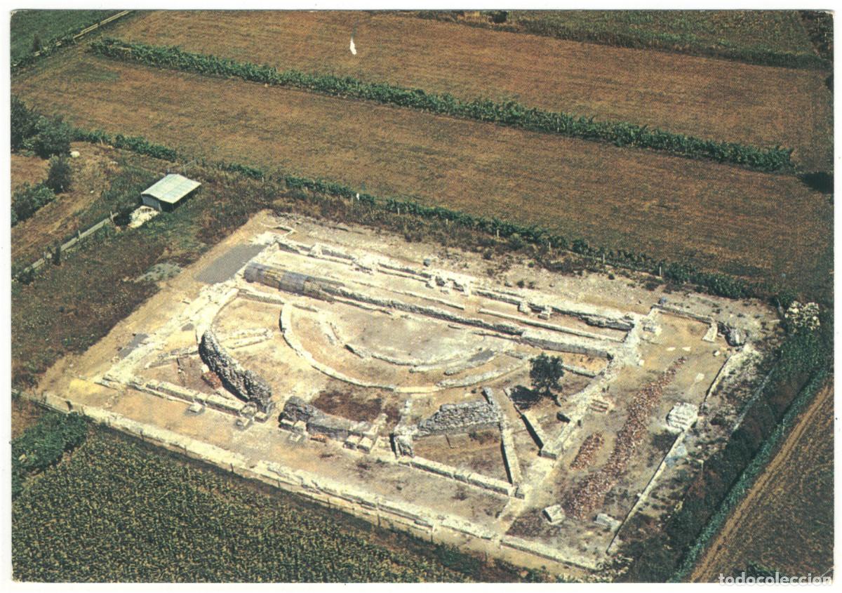 Postales: LUNI_Teatro romano_SIAC & Soprintendenza alle Antichit&agrave; della Ligu / Teatros antiguos Italia