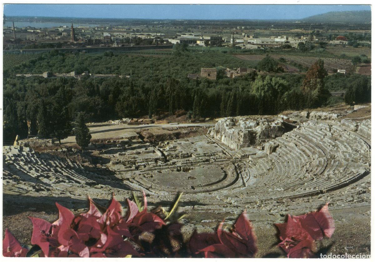 Postales: SIRACUSA_Teatro Geco_Sin datos. 7 / Teatros antiguos Italia