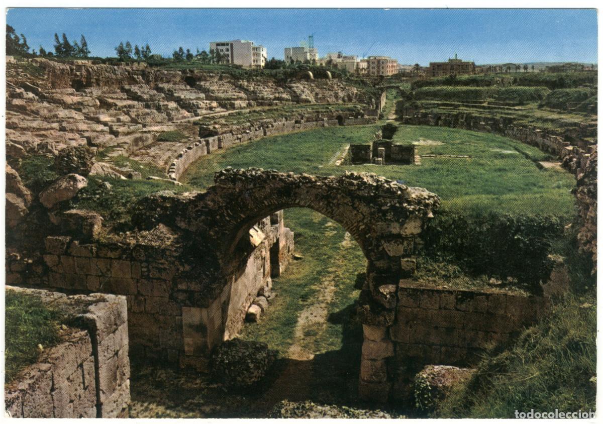 Postales: SIRACUSA_Anfiteatro Romano_Angeli. 1003 / Teatros antiguos Italia