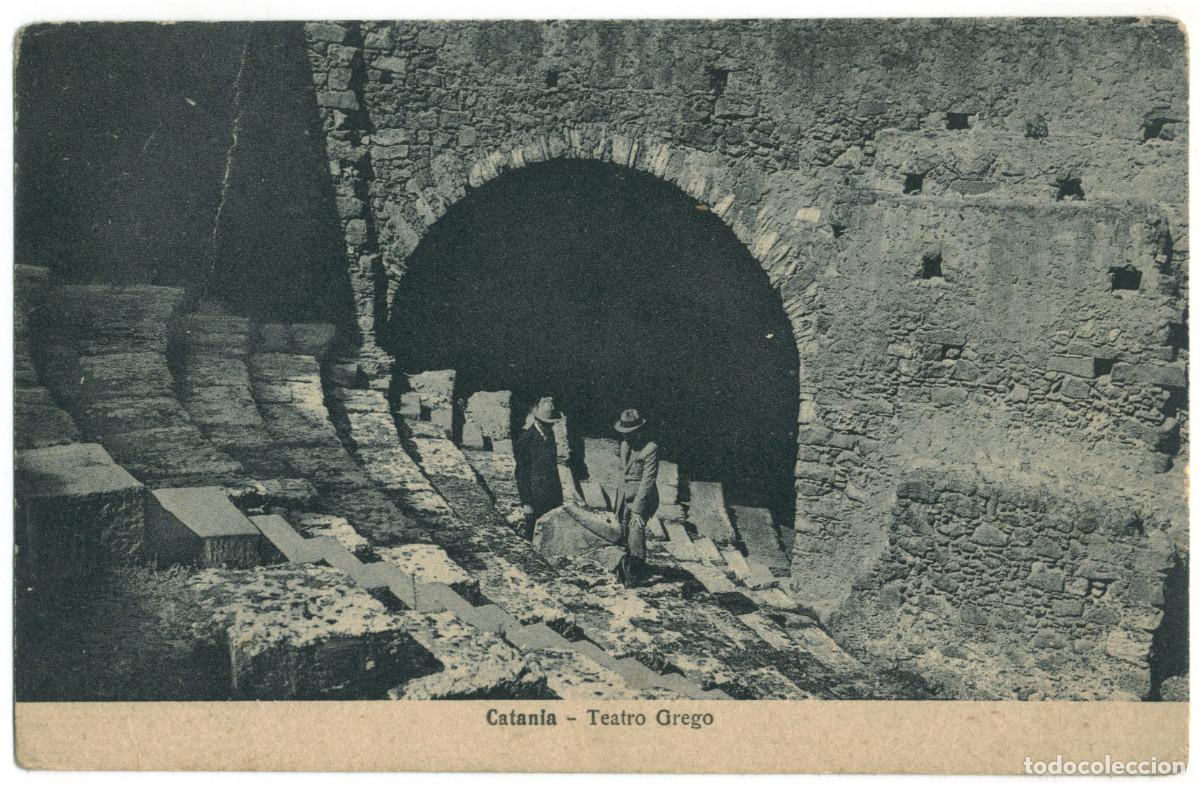 Postales: CATANIA_Teatro Grego_G. Vitro. 90513 / Teatros antiguos Italia