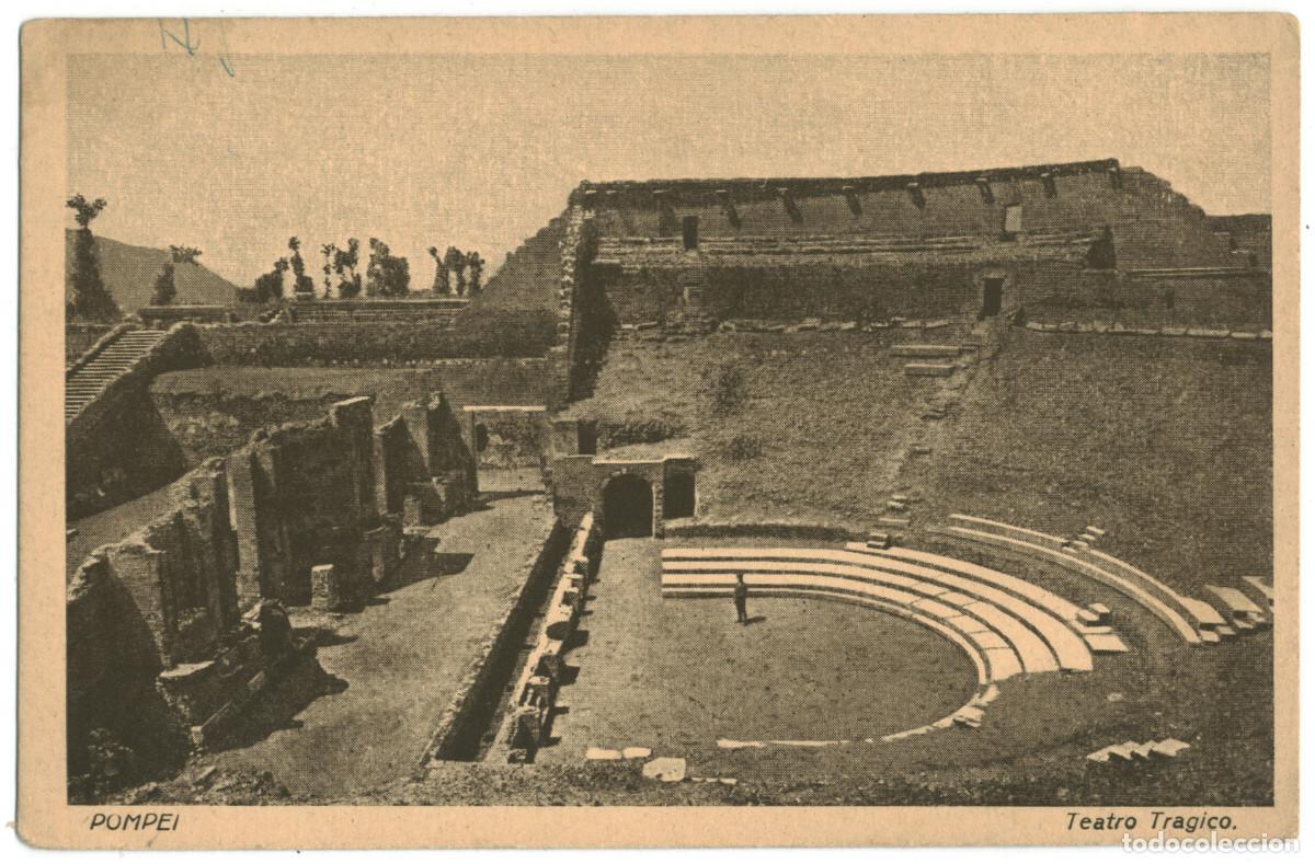 Postales: POMPEI_Teatro Tragico_Cesare Capello / Teatros antiguos Italia