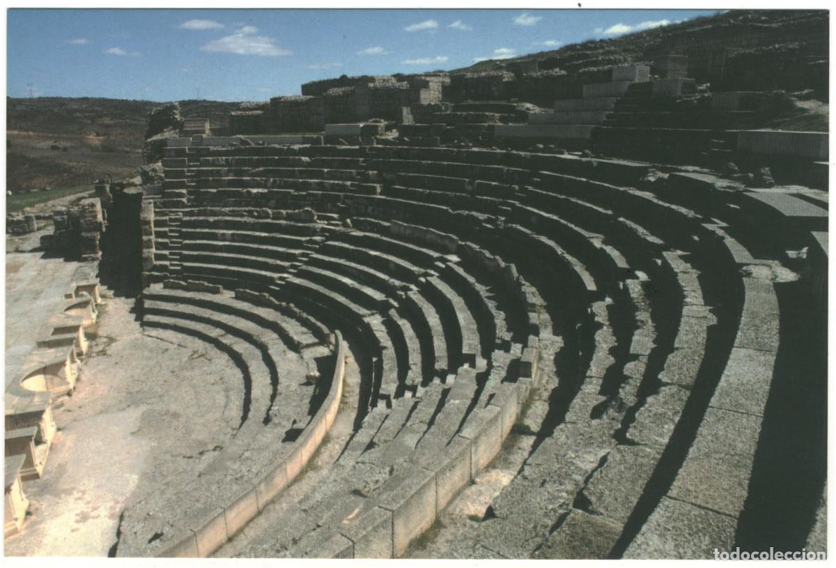 Postales: SEG&Oacute;BRIGA (Saelices. Cuenca)_Teatro Romano_Junta de Comunidades (Castilla-La Mancha)