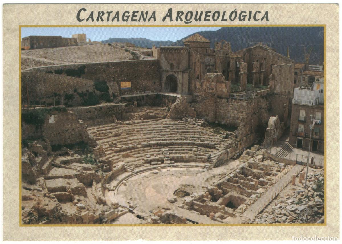 Postales: CARTAGENA (Murcia)_Teatro Romano_Catal&aacute;n. 802 / Teatros antiguos Hispania