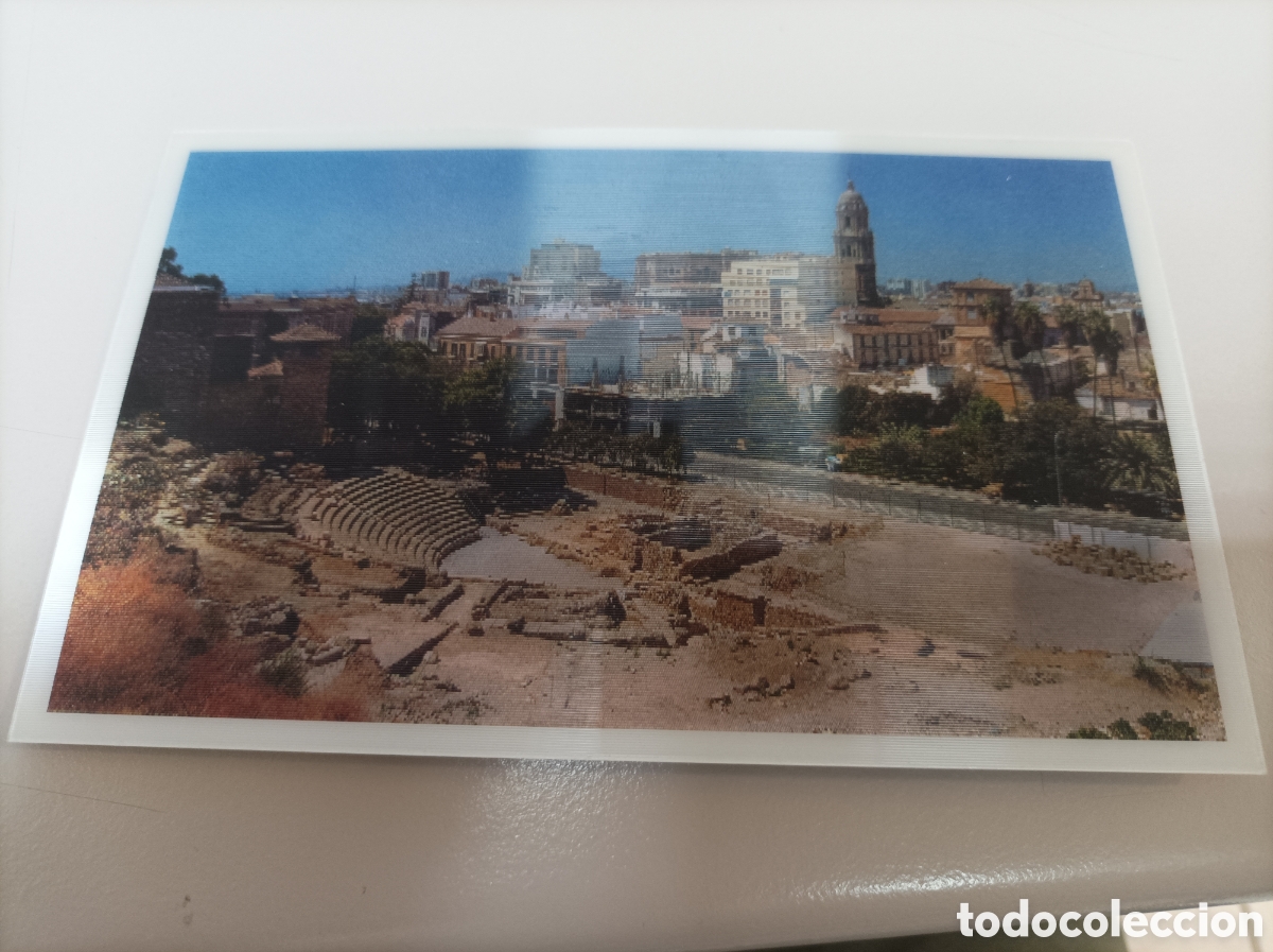 Postales: M&Aacute;LAGA. Teatro Romano_Ediciones Ilustres / Teatros romanos Hispania