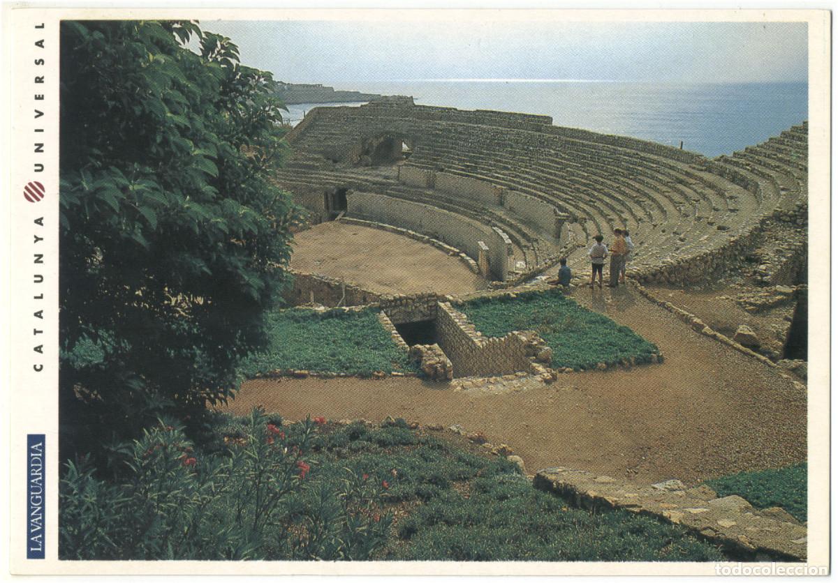 Postales: TARRAGONA. El anfiteatro_La Vanguardia. Photo Jordi Belver / Teatros antiguos Hispania