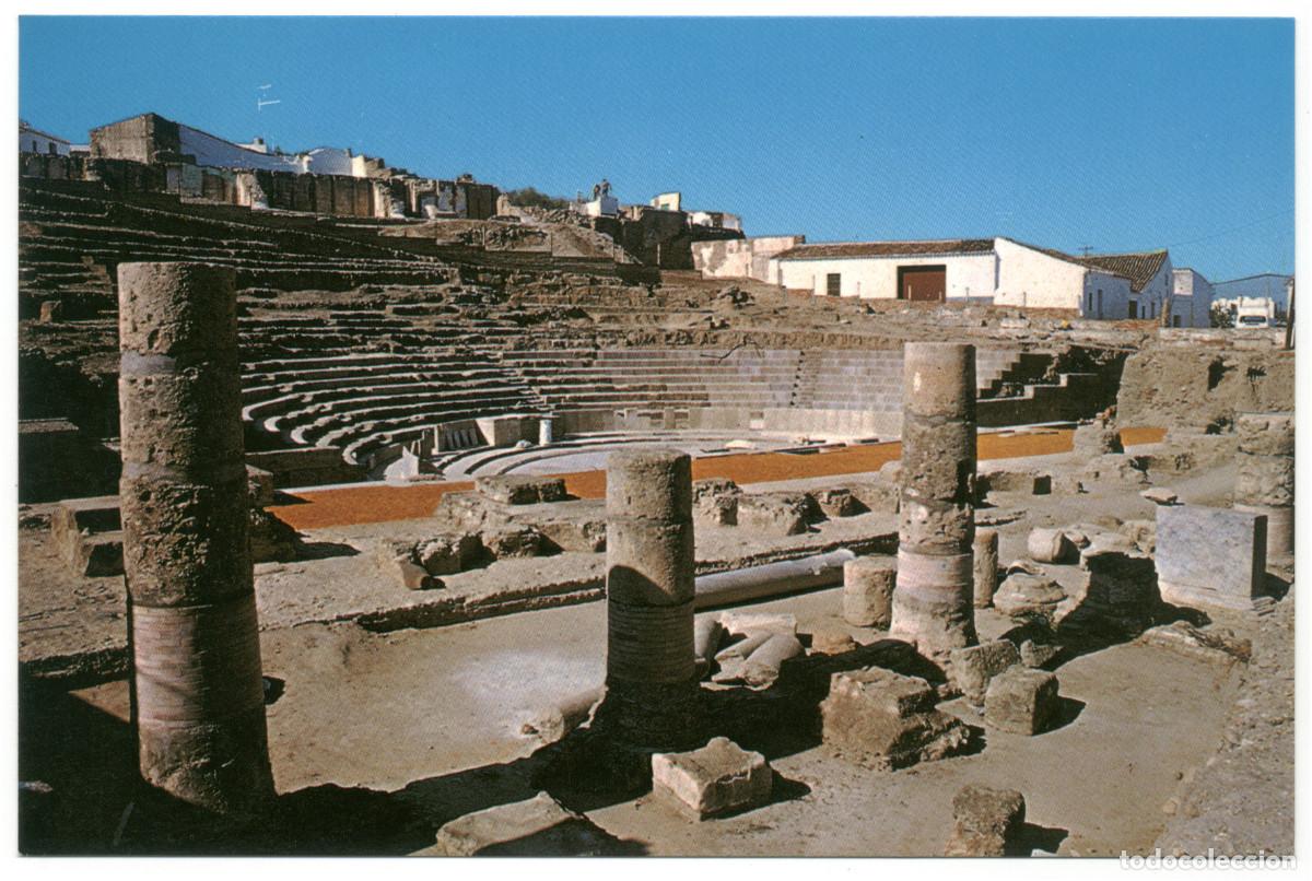 Postales: IT&Aacute;LICA (Santiponce. Sevilla)_Teatro romano_J. Rodr&iacute;guez Castillejo. 301 / Teatros antiguos Hispania