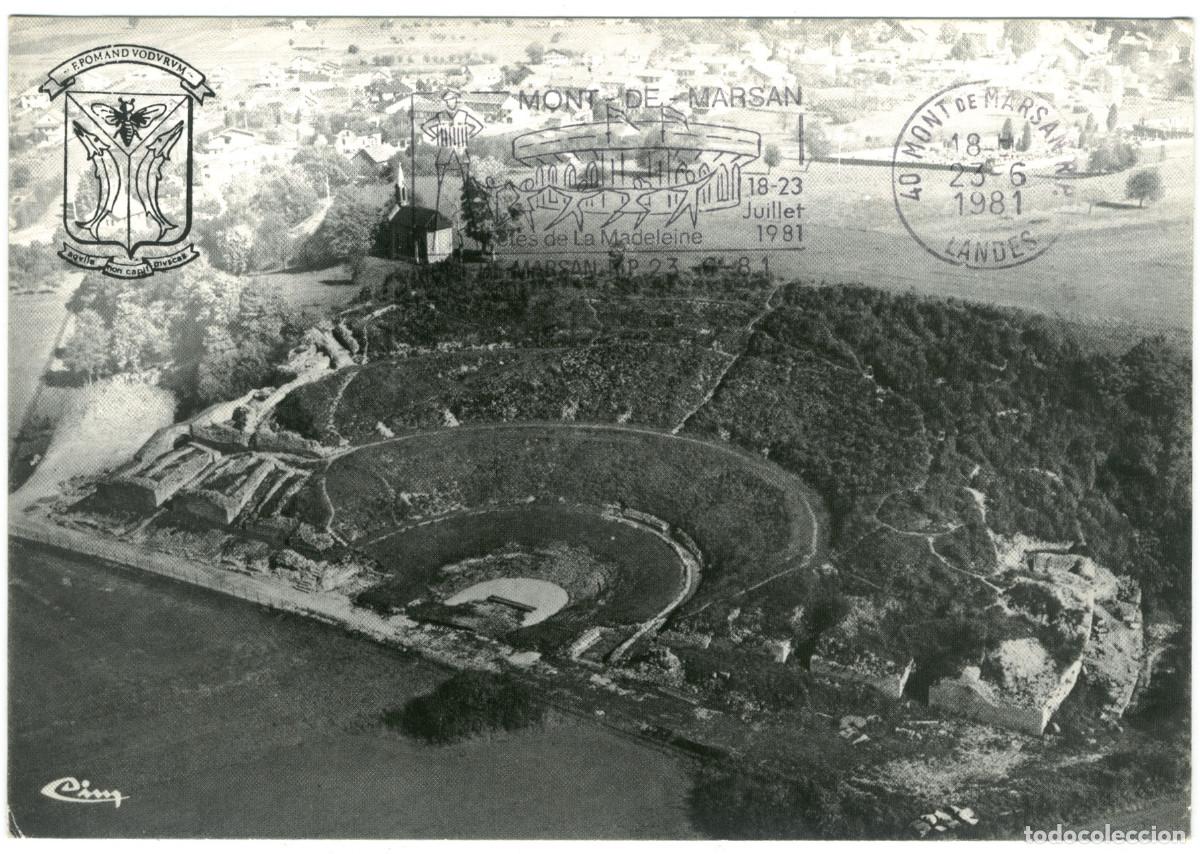 Postales: MANDEURE (Epomanduodurum. Doubs)_Th&eacute;&acirc;tre Romain_Ciny / Teatro Romanos Galia