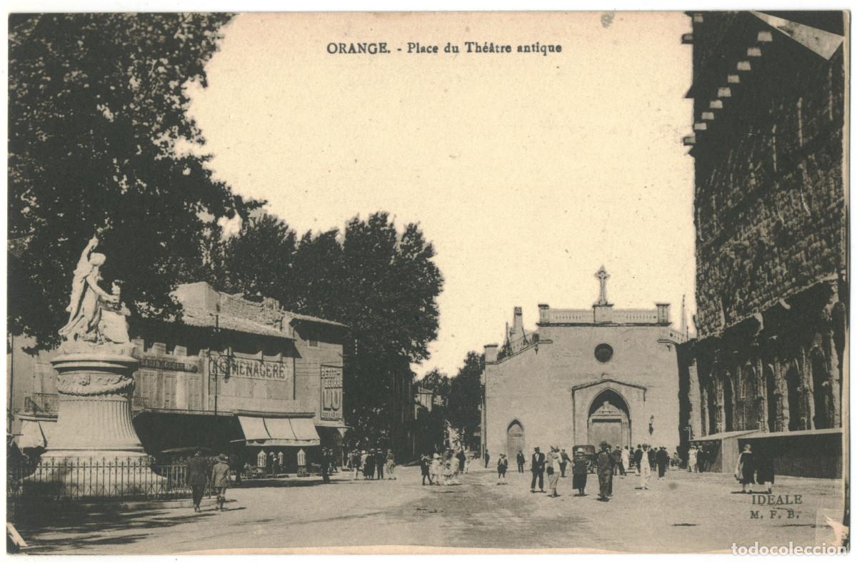 Postales: ORANGE (Vaucluse)_Th&eacute;&acirc;tre romain, place_Ideale MFB / Teatros romanos Galia
