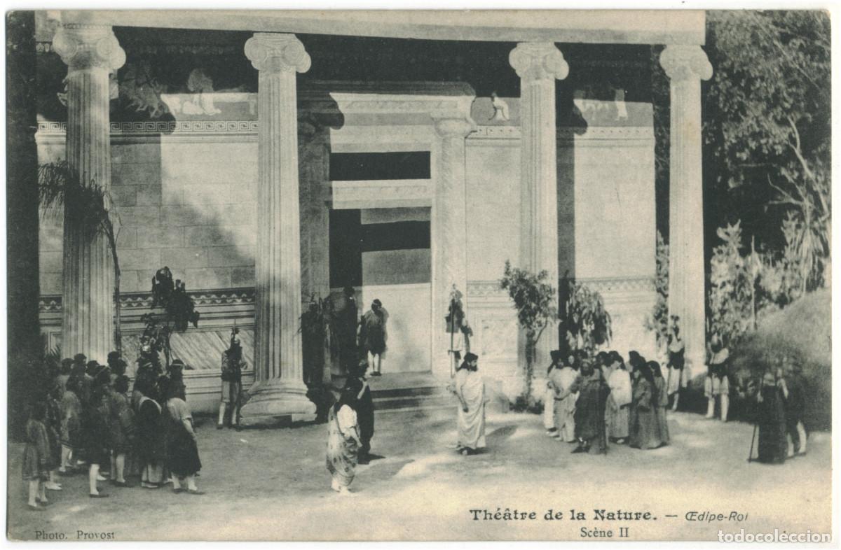 Postcards: LYON_Th&eacute;&acirc;tre de la nature & Oedipe Roi_Sin datos. Photo Provost / Teatros romanos Galia