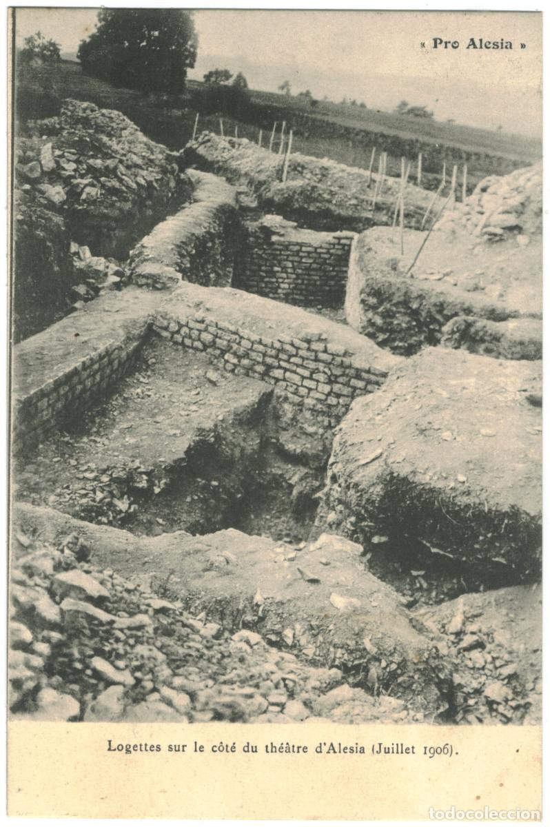 Postales: ALESIA_Th&eacute;&acirc;tre romain_Sin datos / Teatros romanos Galia