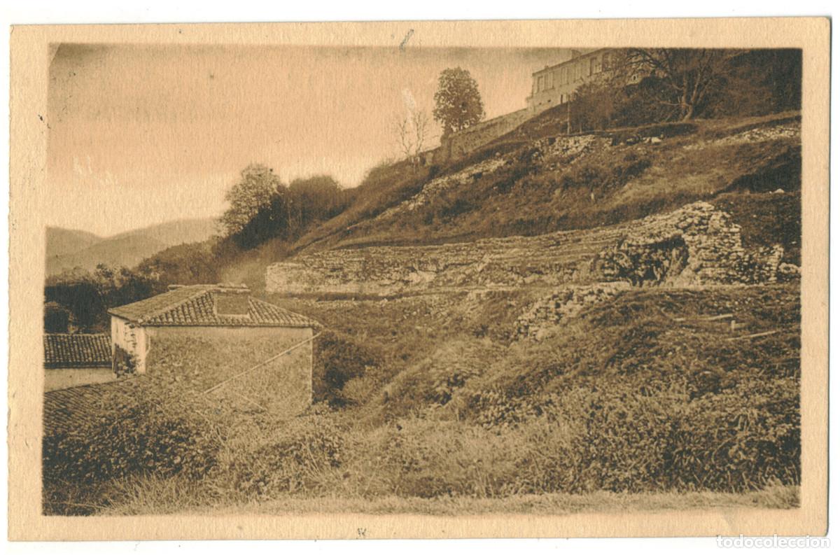 Postales: FOUILLES de SAINT BERTRAND de COMMINGES_Th&eacute;&acirc;tre Romain, gradisn et arcade au flanc de l'acropole_Soc