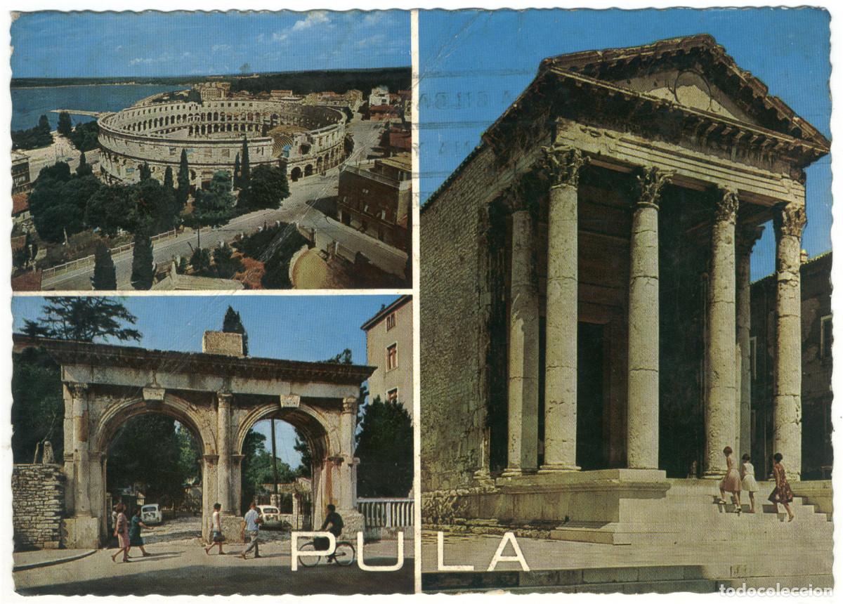 Postales: PULA (Croatia)_Arena_Zadruzna / Teatros romanos Europa