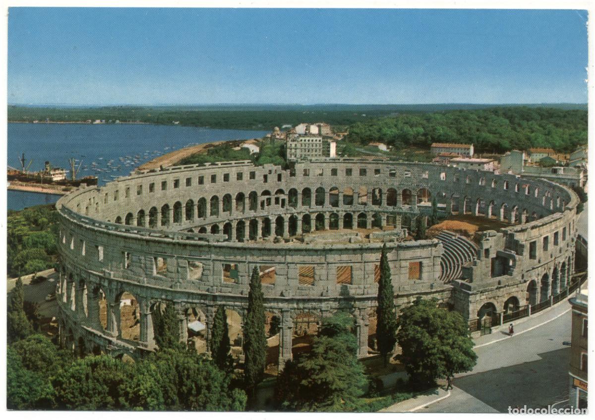 Postales: PULA (Croatia)_Arena_Zadruzna / Teatros romanos Europa