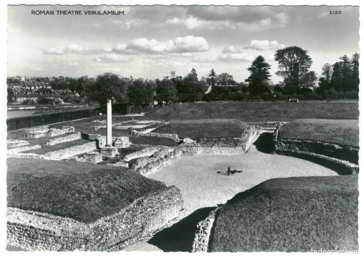 Postales: SAINT ALBANS (England)_Roman Theatre of Verulamium_Gorhambury. 2120 / Teatros romanos Europa