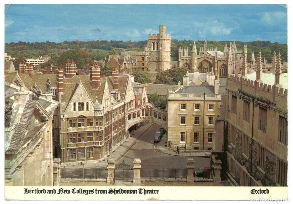 Postales: OXFORD_Bertford and New Colleges from Sheldonian Theatre_Photo Precision ( / Teatros antiguos Europa