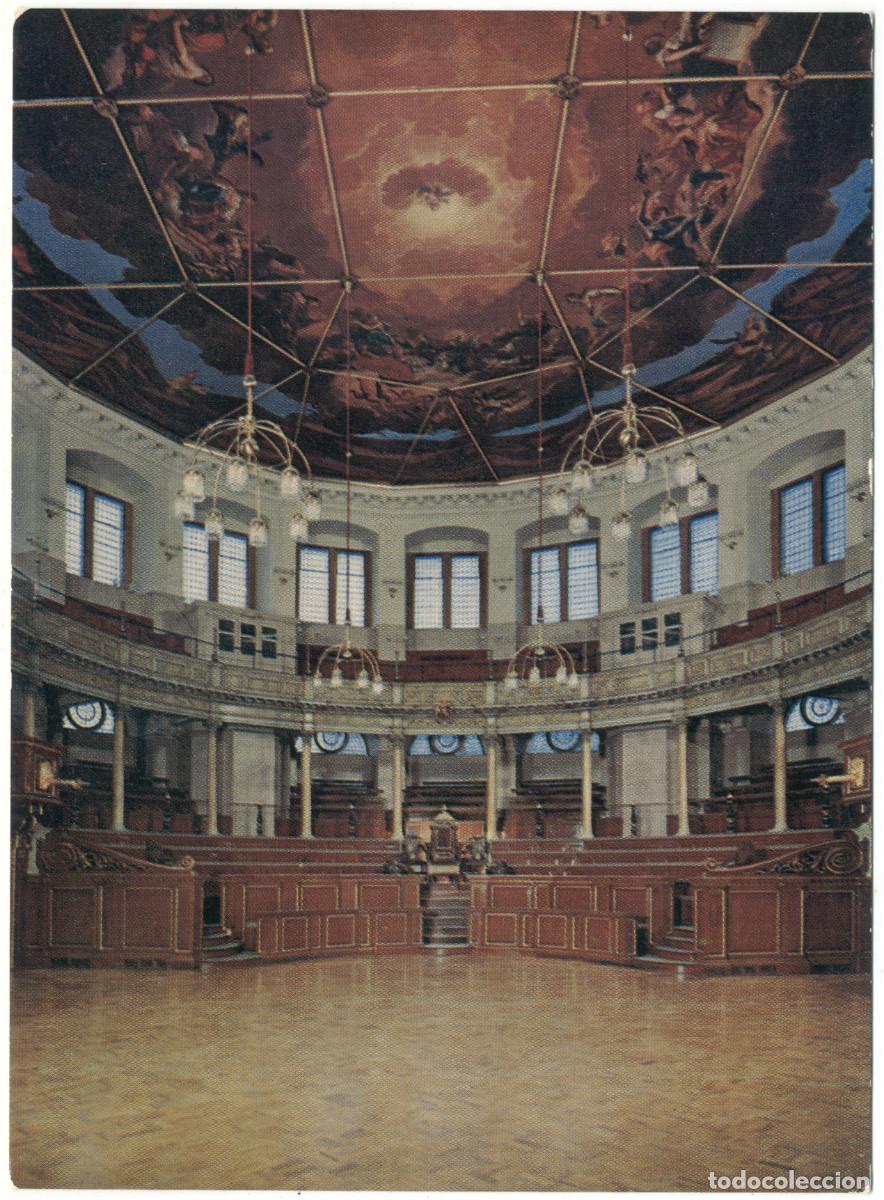 Postales: OXFORD (England)_Sheldonian Theatre_Thomas / Teatros antiguos Europa