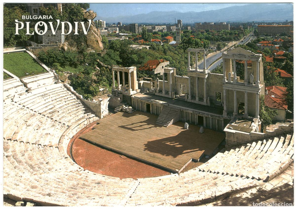 Postales: PLOVDIV (Bulgaria)_Letnij Teatr_Art Tomorrow / Teatros antiguos Europa